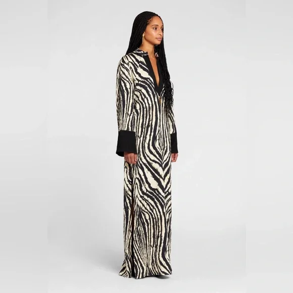 Roberto Cavalli Freedom-Print Maxi Dress - Picture 2 of 11